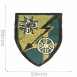 102103 Applicatie Schild 54x65mm groen