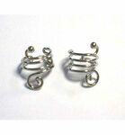4704 Earcuffs - Platinum - 1 paar