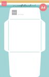 Ps8188 Craft stencil - Envelop 14x14cm