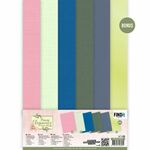 Linnenkarton A4 - PM Navy Elegance 21vel