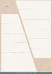 Folding Card stencil - Elegance Zigzag