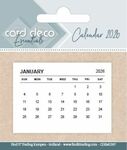 Card Deco - Calendar Tabs 2026 - 10st