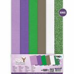 Linnen - BB Pastel Purple Christmas - A4