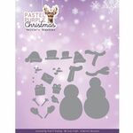 Pastel Purple Christmas - Pastel Snowman