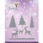 Pastel Purple Christmas - Pastel Deer
