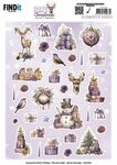 Knipvel BB Pastel Purple Christmas Small