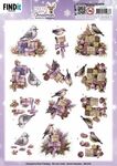 BB - Pastel Purple Christmas - Birds