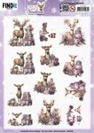 BB - Pastel Purple Christmas - Deer