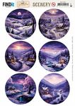Scenery BB - Purple Village rond