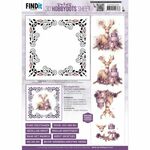 3D Hobbydots Sheet - Purple Christmas 1