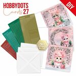 Hobbydots Cards 27 - Pink Christmas 