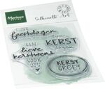 Cs1182 Stempel - Kerstwensen 4 teksten