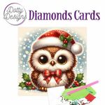 Diamonds Cards - Christmas Owl 2  