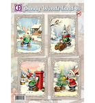 Kaartenpakket - Bunny Wonderland 01