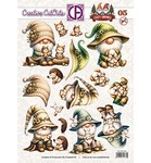 3D stansvel - Cozy Gnomes 05