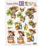 3D stansvel - Sweet Little Mice 02