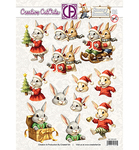 3D Stansvel - Snowy Bunnies 01