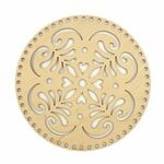 1310 Durable Houten Mandala berk - 25cm