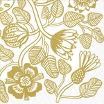 Servetten - Tiara gold 5st