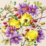 Servetten - Quince cream 5st