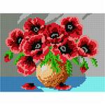 Orchidea canvas - Bouquet of Poppies