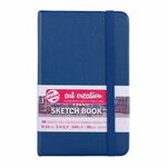 Art Creation Schetsboek blauw 9x14cm