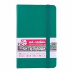 Art Creation Schetsboek groen 9x14cm
