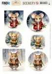 Scenery - BB - Gifted Little Mice - A4