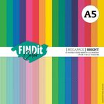 Findit Color paperpack - Bright A5