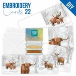 Embroidery Cards 22 - Sturdy Winter