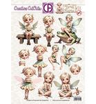 3D stansvel - Forest Fairies 01