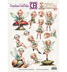3D stansvel - Forest Fairies 02