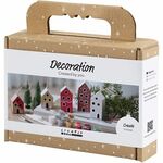Mini Hobbyset - Decoratie - Huizen Kerst