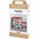 Hobbyset Boetseren Bloemen pastelkleuren