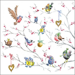 Servetten - Birds in tree 5st