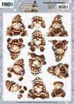 Knipvel BB - Gnomie Holidays - Brown
