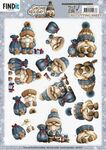 Knipvel BB - Gnomie Holidays - Navy
