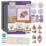On colour nr 37 Pastel Purple Christmas