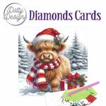 Diamonds Cards - Christmas Cow 2