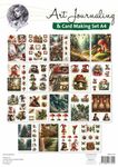 Art Journaling Set A4 - 005 Kerst
