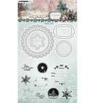Stempel & Snijmal Christmas Blush star