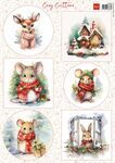Vk9638 knipvel - Cosy Critters - A4