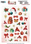 Knipvel BB Very Furry Christmas Elements