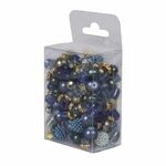 Glaskralenmix effectkralen - Royal Blue