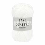 Lang Yarns Quattro - 01 Wit