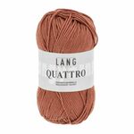 Lang Yarns Quattro - 15 Bloedsinaasappel