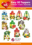 3D Easy design - Lanterns 10st