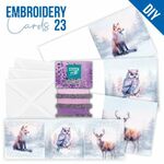 Embroidery Cards 23 - Mystic Winter