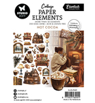 Collage Paper Elements - Hot Cocoa