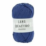 Lang Yarns Quattro - 35 Marineblauw
